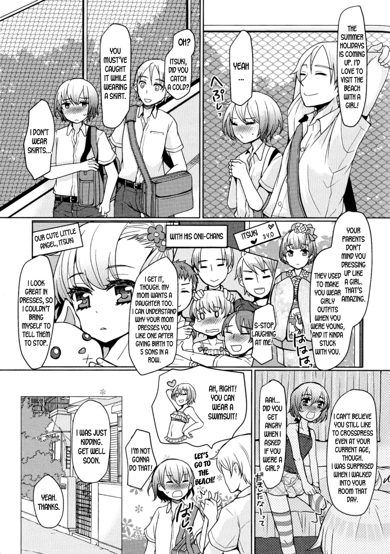 Hentai Manga Comic-My Cute Childhood Friend Who Loves to Dress Like a Girl-Read-1